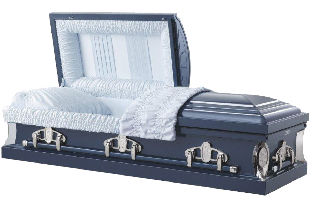 Bluffton DarkBlue Casket