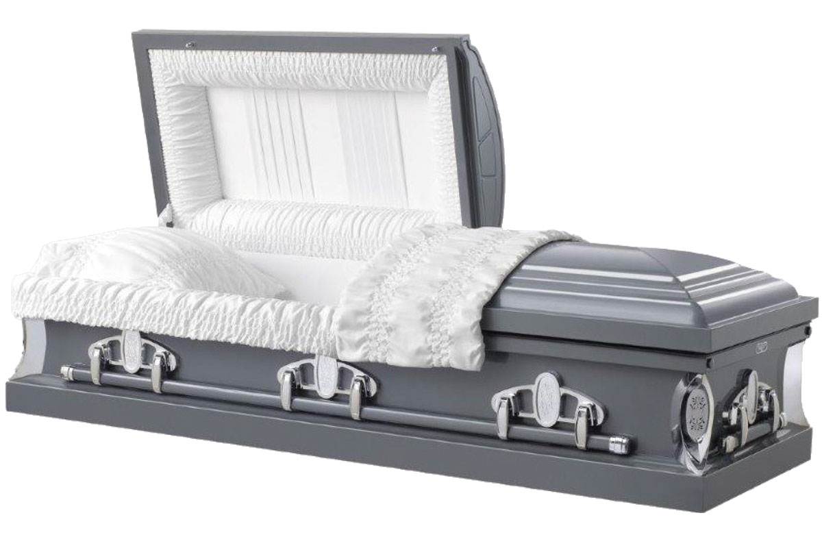 Bluffton Pewter casket