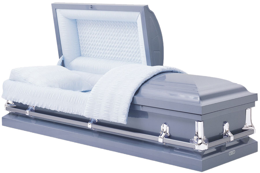 Clair Light Blue Casket