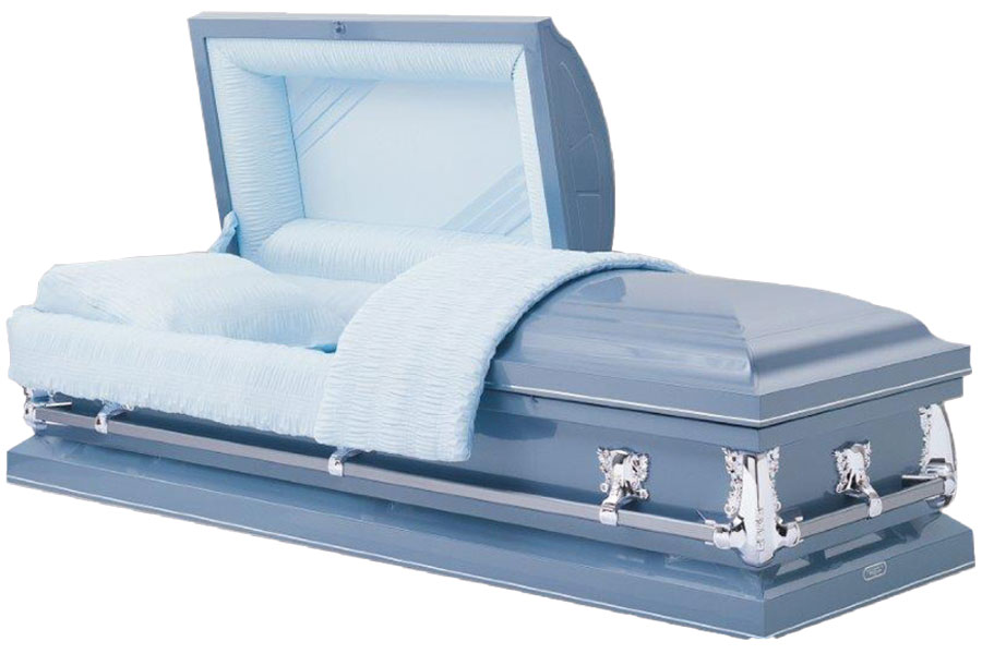 Delta Blue Casket