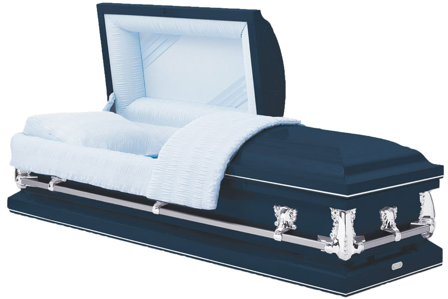 Delta Dark Blue Casket