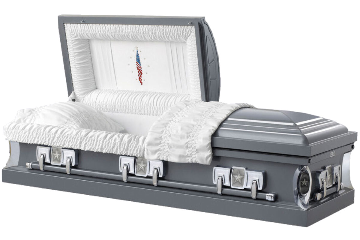 Patriot Pewter Casket