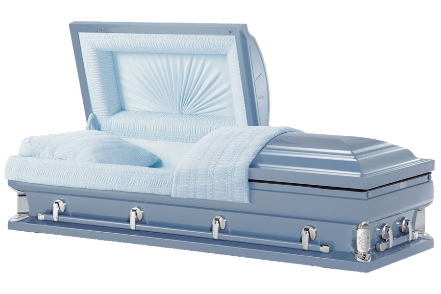 Ultra Light Blue Casket